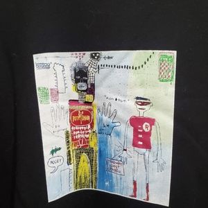 Jean Michel Basquiat x Uniqlo Warner Bros Hoodie Batman & Robin NWT Mens L Lg